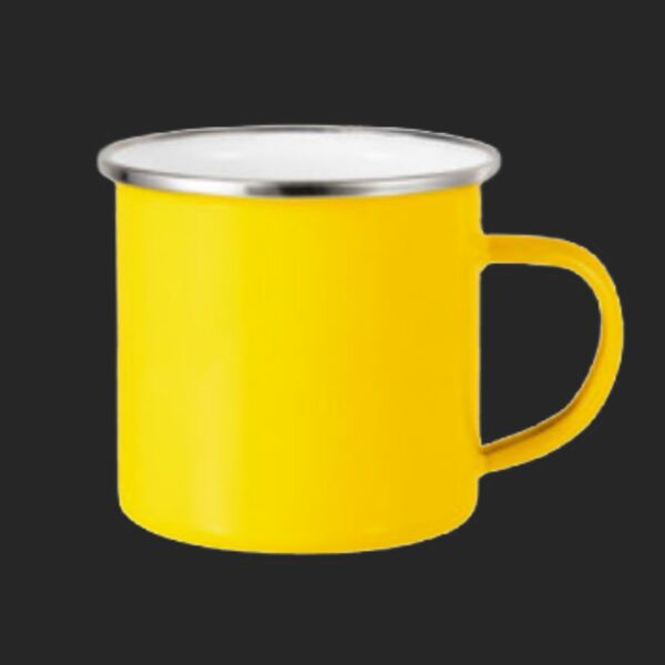 Yellow Enamel Mug Thumbnail