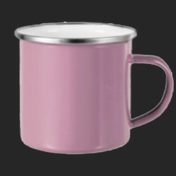 Pink Enamel Mug Thumbnail