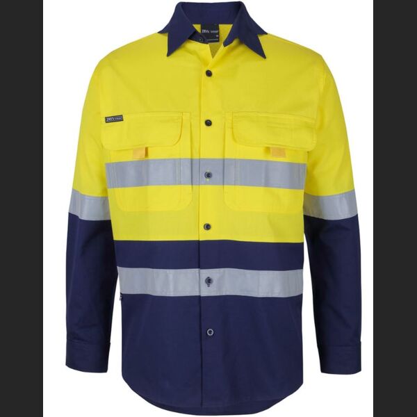 Hi Vis (D+N) Ripstop L/S Fishing Shirt Thumbnail