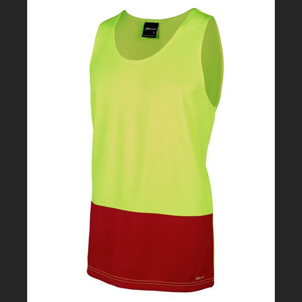 JB's WEAR Hi Vis Traditional Singlet Thumbnail