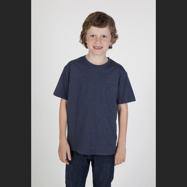 Kids Marl Crew Neck T-shirt Thumbnail