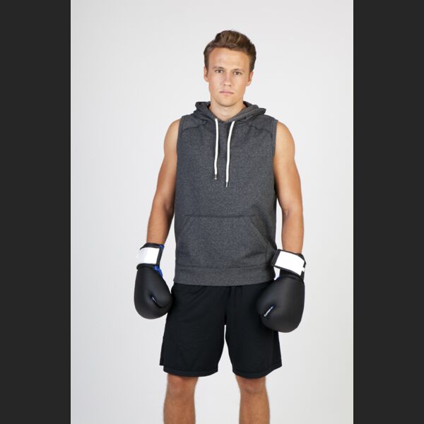 Men's Heather SLEEVELESS Hoodies - Greatness Range Thumbnail