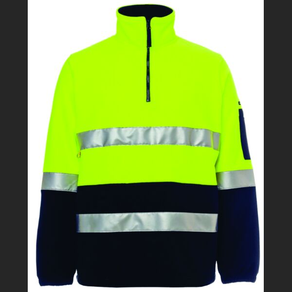 Hi Vis (D+N) 1/2 Zip Polar Fleece Thumbnail