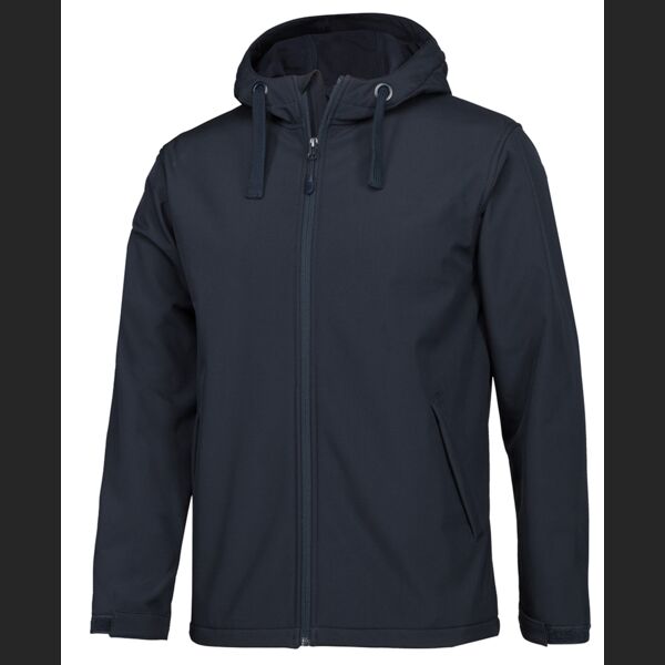 Podium Kids & Adults Water Resistant Hooded Softshell Jacket Thumbnail